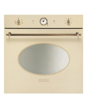 Ahi smeg colonial, 70 l, pürolüüs, kreem/messing