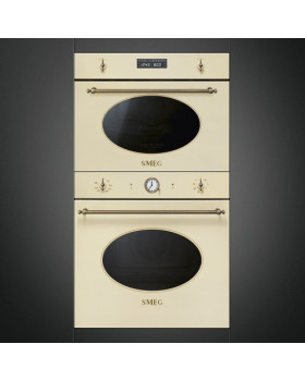 Ahi smeg colonial, 70 l, pürolüüs, kreem/messing-foto2