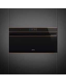 Ahi smeg, dolce stil novo, 90 cm, 85 l, pürolüüs, must/vask-foto8