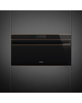 Ahi smeg, dolce stil novo, 90 cm, 85 l, pürolüüs, must/vask-foto8