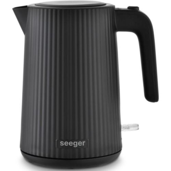 Veekeetja seeger, 1,7 l, must