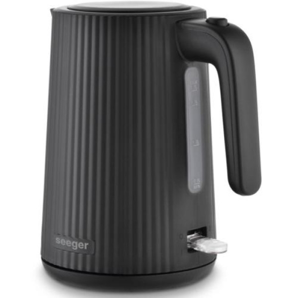 Veekeetja seeger, 1,7 l, must