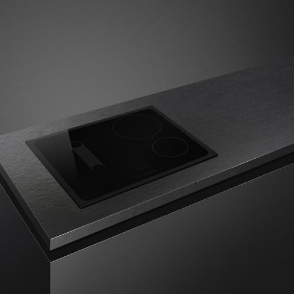 Pliidiplaat smeg musa, 4 x induktsioon, 60 cm, lõigatud serv, must Pliidiplaat smeg musa, 4 x induktsioon, 60 cm, lõigatud serv, must