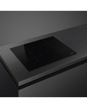 Pliidiplaat smeg, 4 x induktsioon, 60 cm, lõigatud, must-foto2