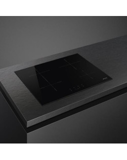 Pliidiplaat smeg, 4 x induktsioon, 60 cm, lõigatud, must-foto3