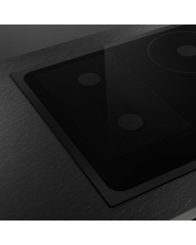 Pliidiplaat smeg musa, 4 x induktsioon, 60 cm, lõigatud serv, must-foto4