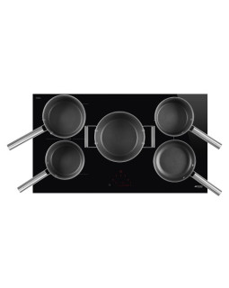 Pliidiplaat smeg, 5 x induktsioon, multitsoon, 90 cm, must-foto4