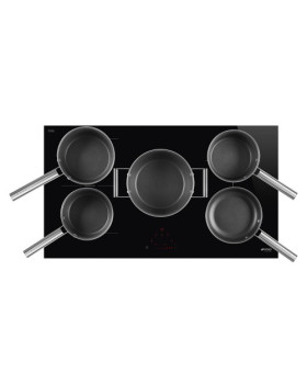 Pliidiplaat smeg, 5 x induktsioon, multitsoon, 90 cm, must-foto4