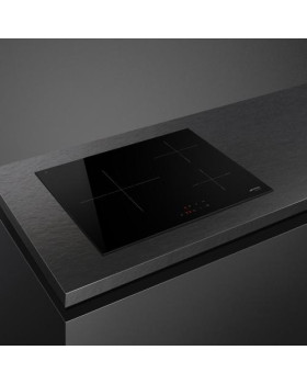 Pliidiplaat smeg, 3 x induktsioon, 60 cm, must, lõigatud serv-foto3