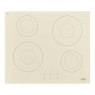 Pliidiplaat smeg, 4 x induktsioon, 60 cm, lõigatud serv, kreem
