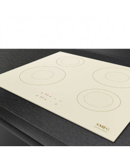 Pliidiplaat smeg, 4 x induktsioon, 60 cm, lõigatud serv, kreem-foto2