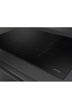 Pliidiplaat smeg, 4 x induktsioon, 70/75 cm, must, lõigatud serv-foto3