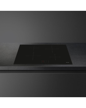 Pliidiplaat smeg, 4 x induktsioon, 70/75 cm, must, lõigatud serv-foto5