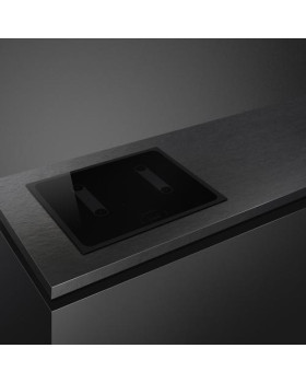 Pliidiplaat smeg musa, 4 x induktsioon, 60 cm, lõigatud serv, must-foto3