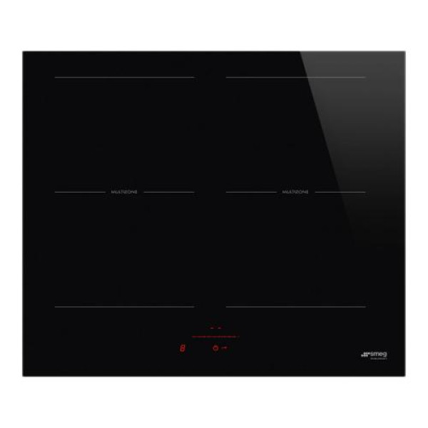 Pliidiplaat smeg, 4 x induktsioon, multitsoon, 60 cm, must