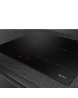 Pliidiplaat smeg, 4 x induktsioon, multitsoon, 60 cm, must-foto4