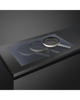 Pliidiplaat smeg linea, 6 x induktsioon, 90 cm, lõigatud, neptuun hall-foto6