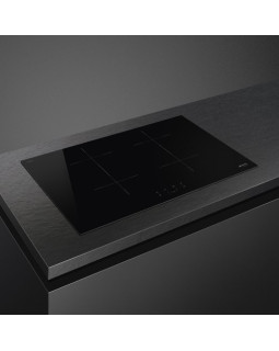 Pliidiplaat smeg, 4 x induktsioon, 75 cm, lõigatud, must-foto2