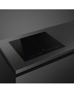 Pliidiplaat smeg, 4 x induktsioon, 60 cm, must, lõigatud servaga-foto2