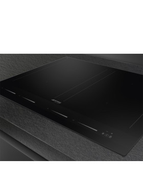 Pliidiplaat smeg, 4 x induktsioon, 60 cm, must, lõigatud servaga-foto3