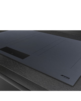 Pliidiplaat smeg linea, 6 x induktsioon, multizone, 80 cm, lõigatud, neptuun hall-foto3