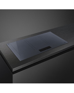 Pliidiplaat smeg linea, 6 x induktsioon, flexi-tsoon, 90 cm, lõigatud, neptuun hall-foto2