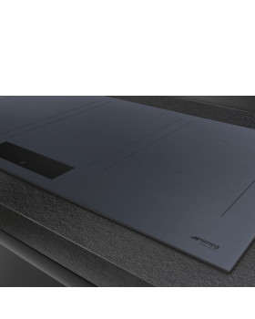 Pliidiplaat smeg linea, 6 x induktsioon, flexi-tsoon, 90 cm, lõigatud, neptuun hall-foto3