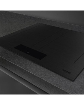 Pliidiplaat smeg classic, 4 x induktsioon, flexi-tsoon, 60 cm, lõigatud, matt must-foto9