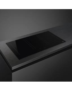 Pliidiplaat smeg, 6 x induktsioon, multitsoon, 90 cm, must, lõigatud servaga-foto2