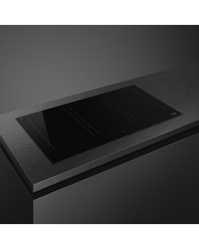 Pliidiplaat smeg, 6 x induktsioon, multitsoon, 90 cm, must, lõigatud servaga-foto2
