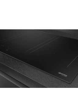 Pliidiplaat smeg, 6 x induktsioon, multitsoon, 90 cm, must, lõigatud servaga-foto3