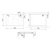 Pliidiplaat smeg isola, 4 x induktsioon, flexi-tsoon, 80 cm, autovent, lõigatud, must