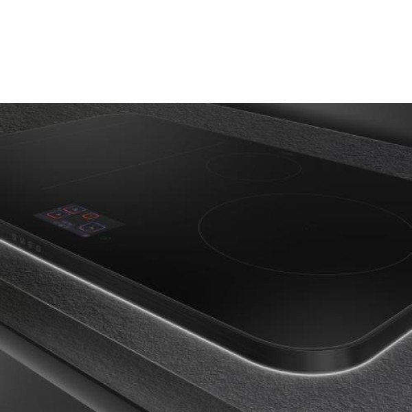 Pliidiplaat smeg isola, 4 x induktsioon, flexi-tsoon, 80 cm, autovent, faasitud, must