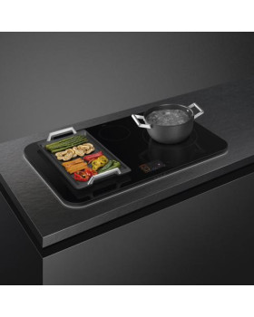 Pliidiplaat smeg isola, 4 x induktsioon, flexi-tsoon, 80 cm, autovent, faasitud, must-foto5