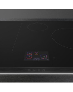 Pliidiplaat smeg isola, 4 x induktsioon, flexi-tsoon, 80 cm, autovent, faasitud, must-foto8