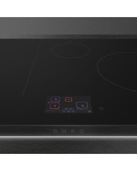 Pliidiplaat smeg isola, 4 x induktsioon, flexi-tsoon, 80 cm, autovent, faasitud, must-foto8
