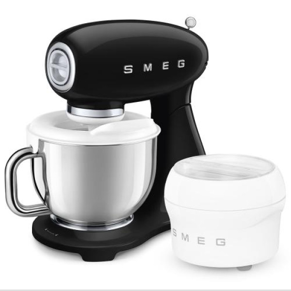 Köögikombain smeg, 50`ndate stiil, 1000 w, must