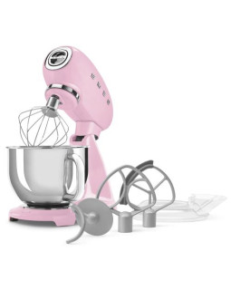 Köögikombain smeg, 50`ndate stiil, 1000 w, pastellroosa-foto7