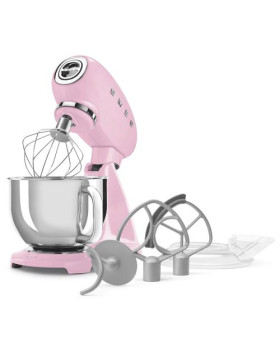 Köögikombain smeg, 50`ndate stiil, 1000 w, pastellroosa-foto7