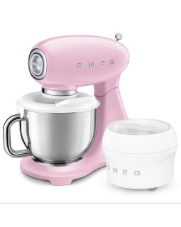 Köögikombain smeg, 50`ndate stiil, 1000 w, pastellroosa-foto10