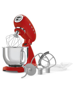 Köögikombain smeg, 50`ndate stiil, 1000 w, punane-foto6