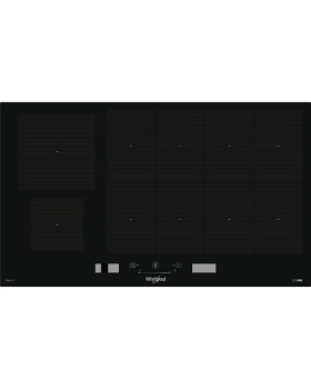 Pliidiplaat whirlpool, 10 x induktsioon, flexi tsoon, 90 cm, must