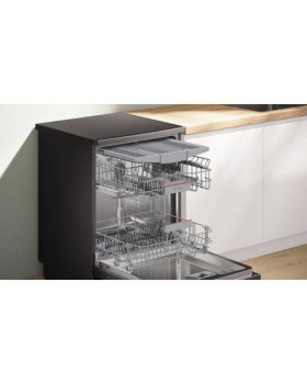 Nõudepesumasin bosch, eraldiseisev, 60 cm, 42 db, must rv teras-foto4