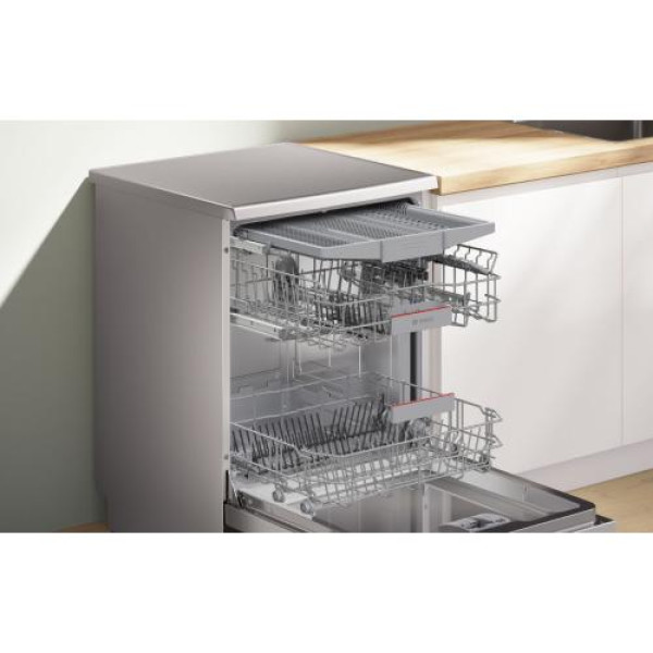 Nõudepesumasin bosch, eraldiseisev, 60 cm, 46 db, rv teras Nõudepesumasin bosch, eraldiseisev, 60 cm, 46 db, rv teras
