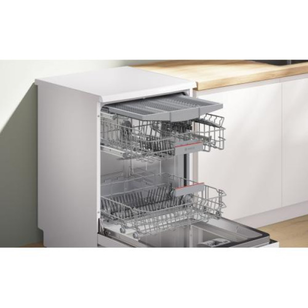 Nõudepesumasin bosch, eraldiseisev, 60 cm, 46 db, valge Nõudepesumasin bosch, eraldiseisev, 60 cm, 46 db, valge