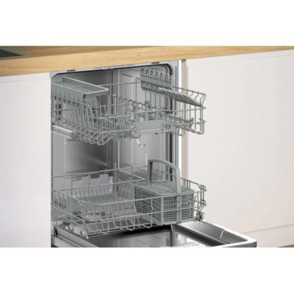 Nõudepesumasin bosch, integreeritav, 2 korvi, 60 cm, 46 db, valge