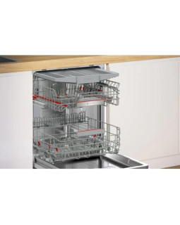 Nõudepesumasin bosch, integreeritav, 3 korvi, 60 cm, 42 db, valge-foto2