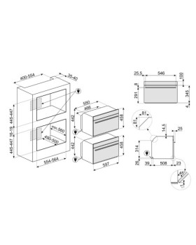 Kompakt mikro-kombiahi smeg linea, aurupuhastus, 40 l, neptuun hall-foto3