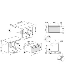 Kompakt auru-kombiahi smeg linea, aurupuhastus, a++, 41 l, must-foto3