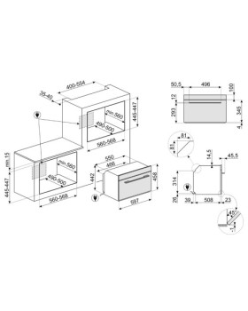 Kompakt auru-kombiahi smeg linea, aurupuhastus, a++, 41 l, neptuun hall-foto2